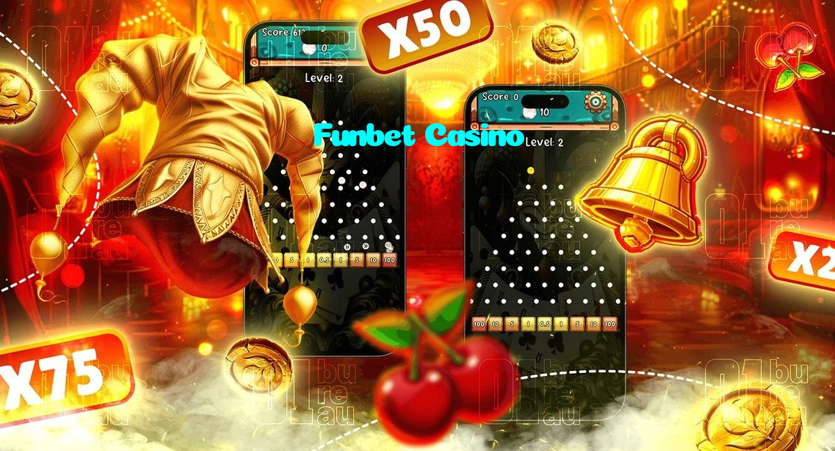 Funbet Casino casino presented on mobile device in Pakistan with slots and live games